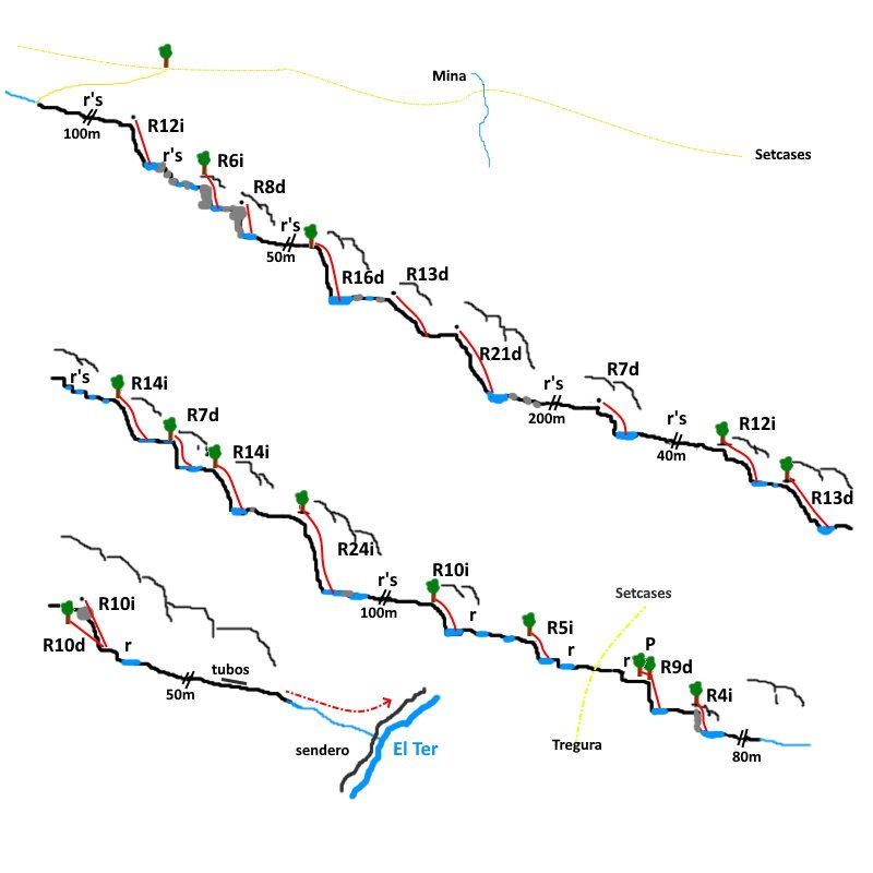 Clot dels Solans - topografía 1