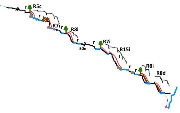 Rec de la Jaça - topografía 1