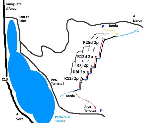 Barranc Lo Barranc - topografía 1