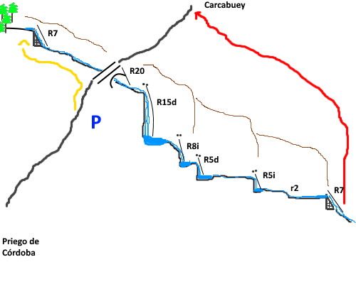 Barranco de Genilla - topografía 1
