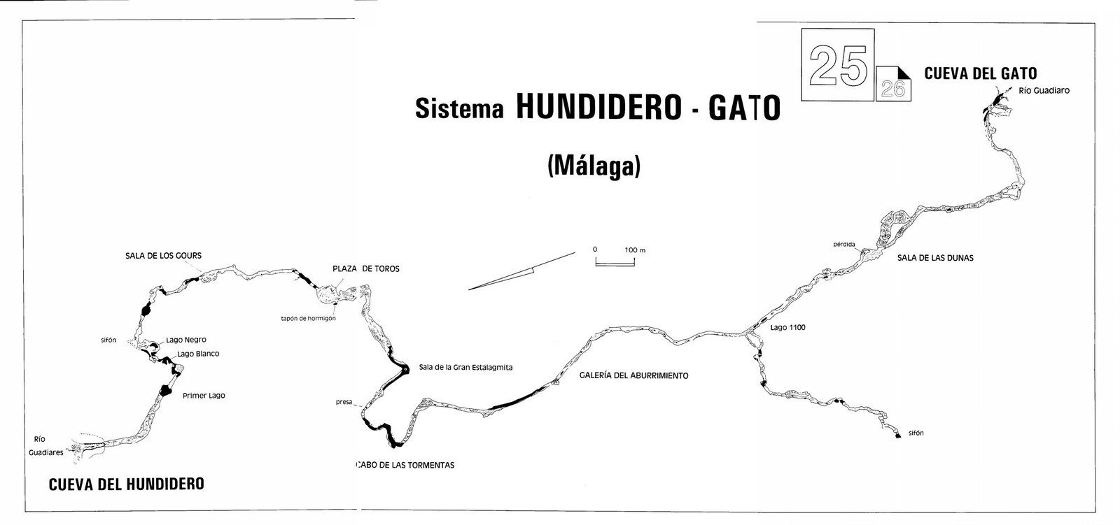 Travesía de Hundidero-Gato - topografía 1
