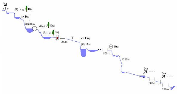 Ribeira de Paraduça - topografía 1