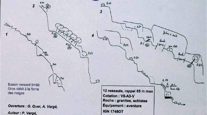 Caouba de Bachibérou - topografía 1