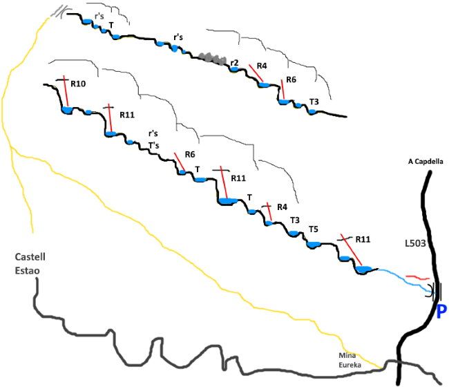 Barranco de Roi - topografía 1