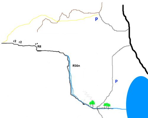 Barranco de Chorrogil - topografía 1