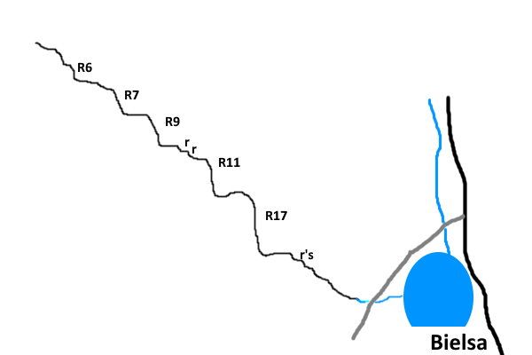 Barranco Cubileta - topografía 1