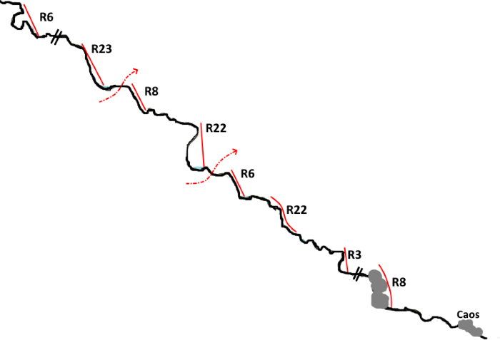 Barranco de Tarrascona - topografía 1