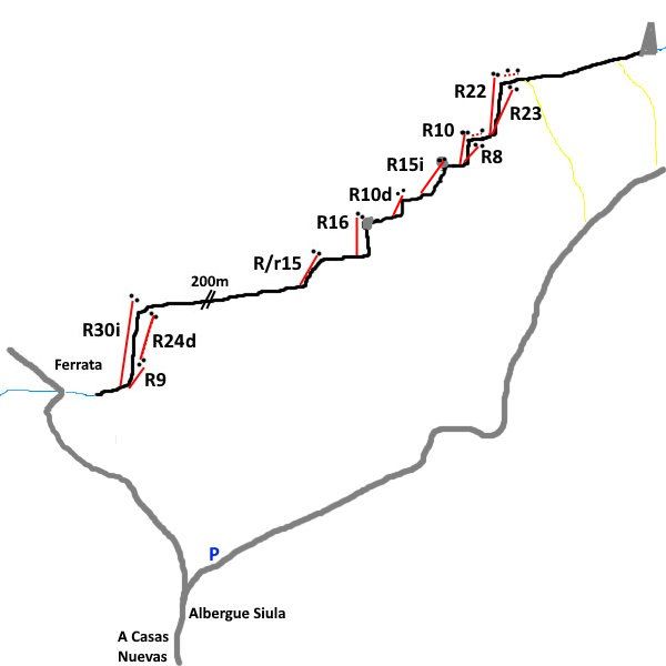Barranco del Ciervo - topografía 1