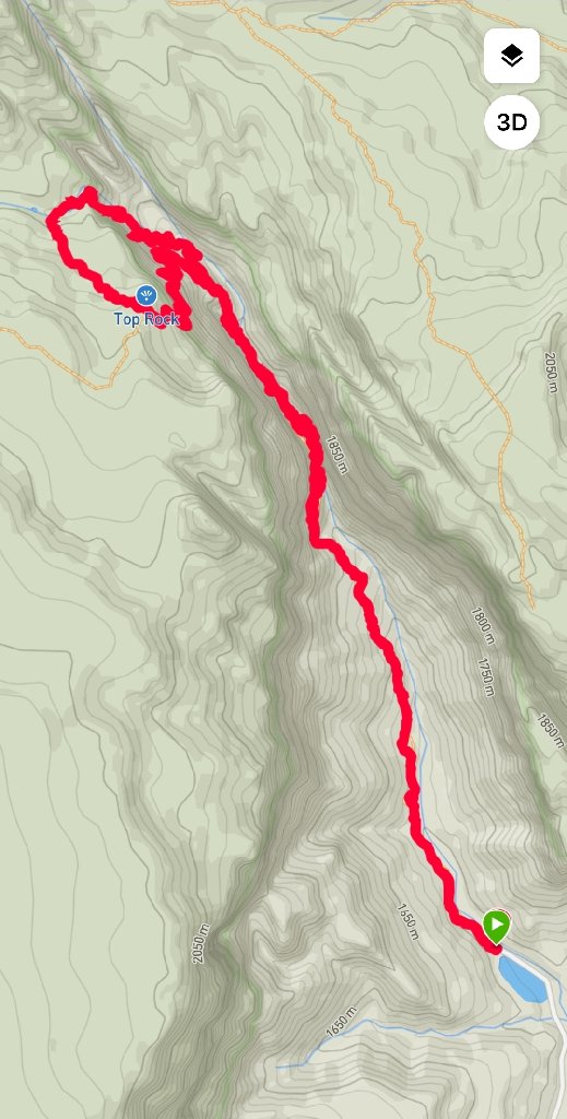 Water Canyon (Canaan Mountain Wilderness) - topografía 3
