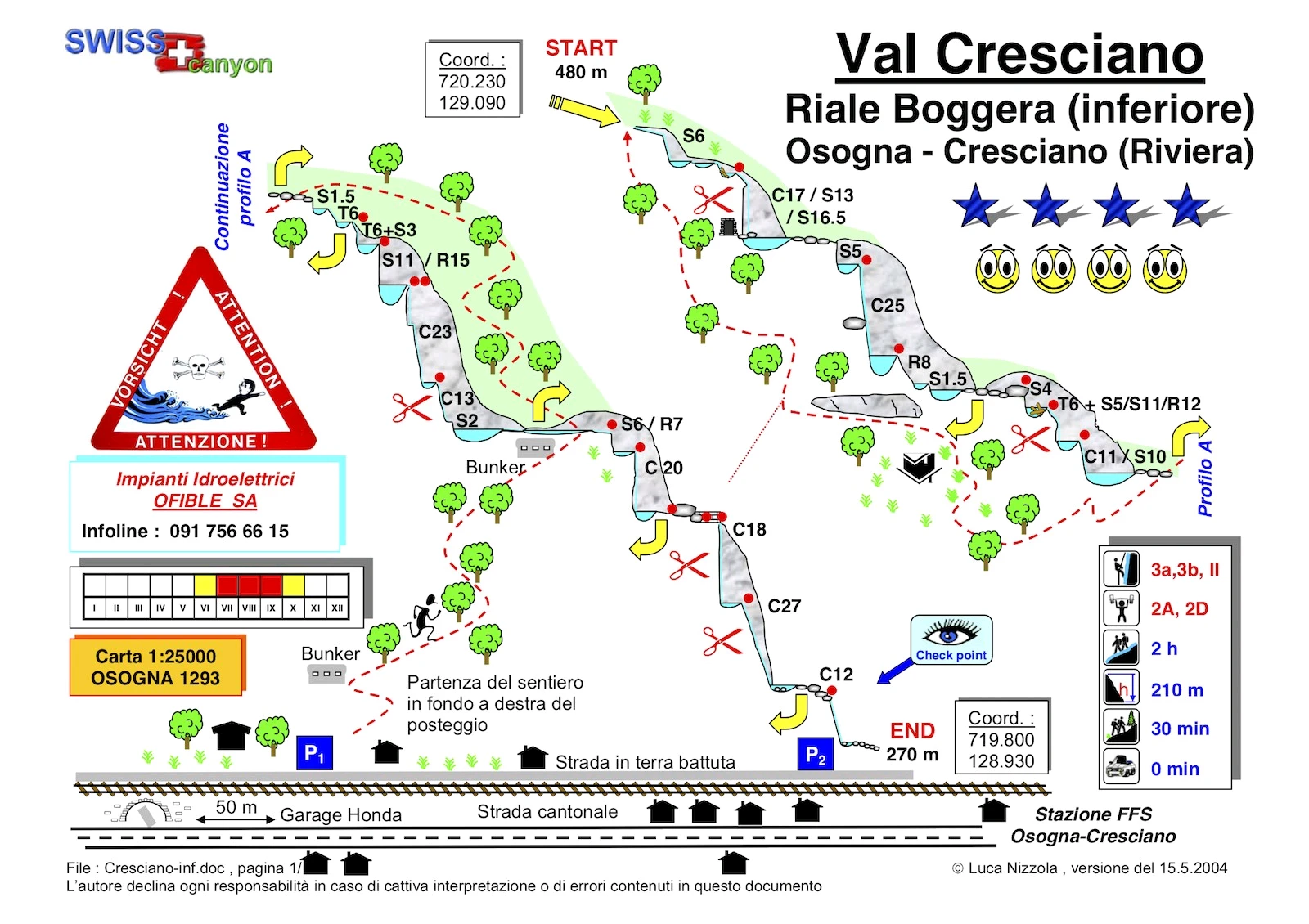 Cresciano (inferieur) - topografía 1