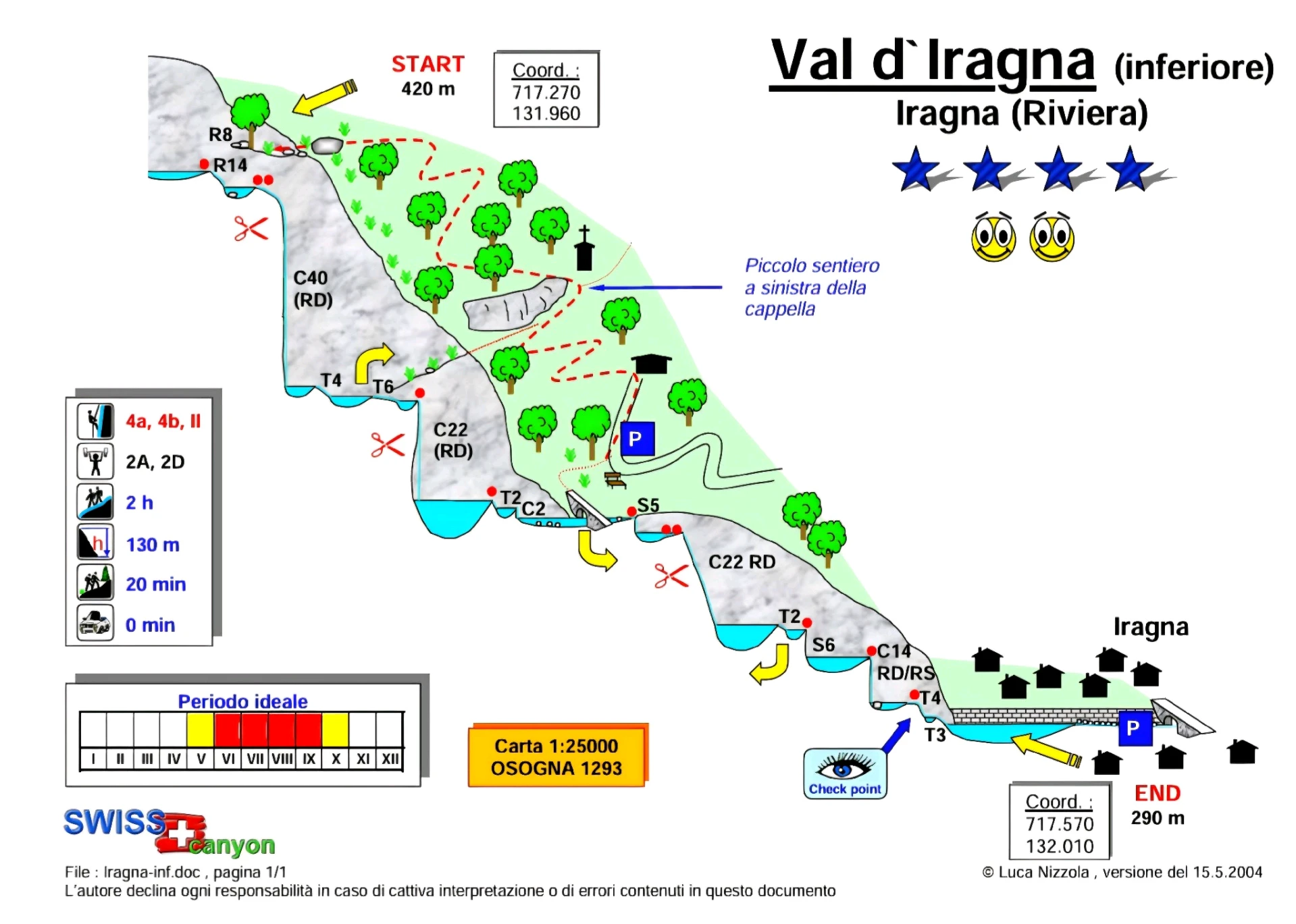 Iragna (inférieur) - topografía 1